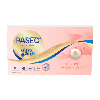 PASEO Ultrasoft Facial Travel Pack 40's