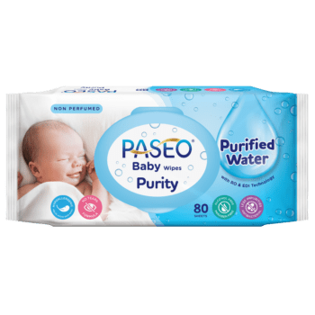 PASEO Baby Wipes Purity Gazette 80'S