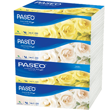 PASEO Elegant Facial Soft Pack 220's Multipack