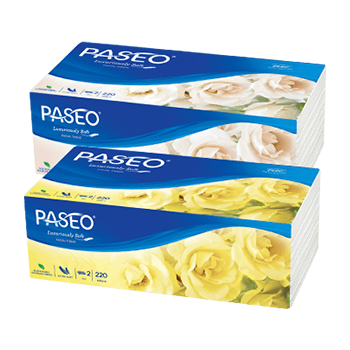 PASEO Elegant Facial Soft Pack 220's