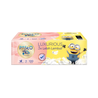 PASEO Ultrasoft Facial Soft Pack 100's