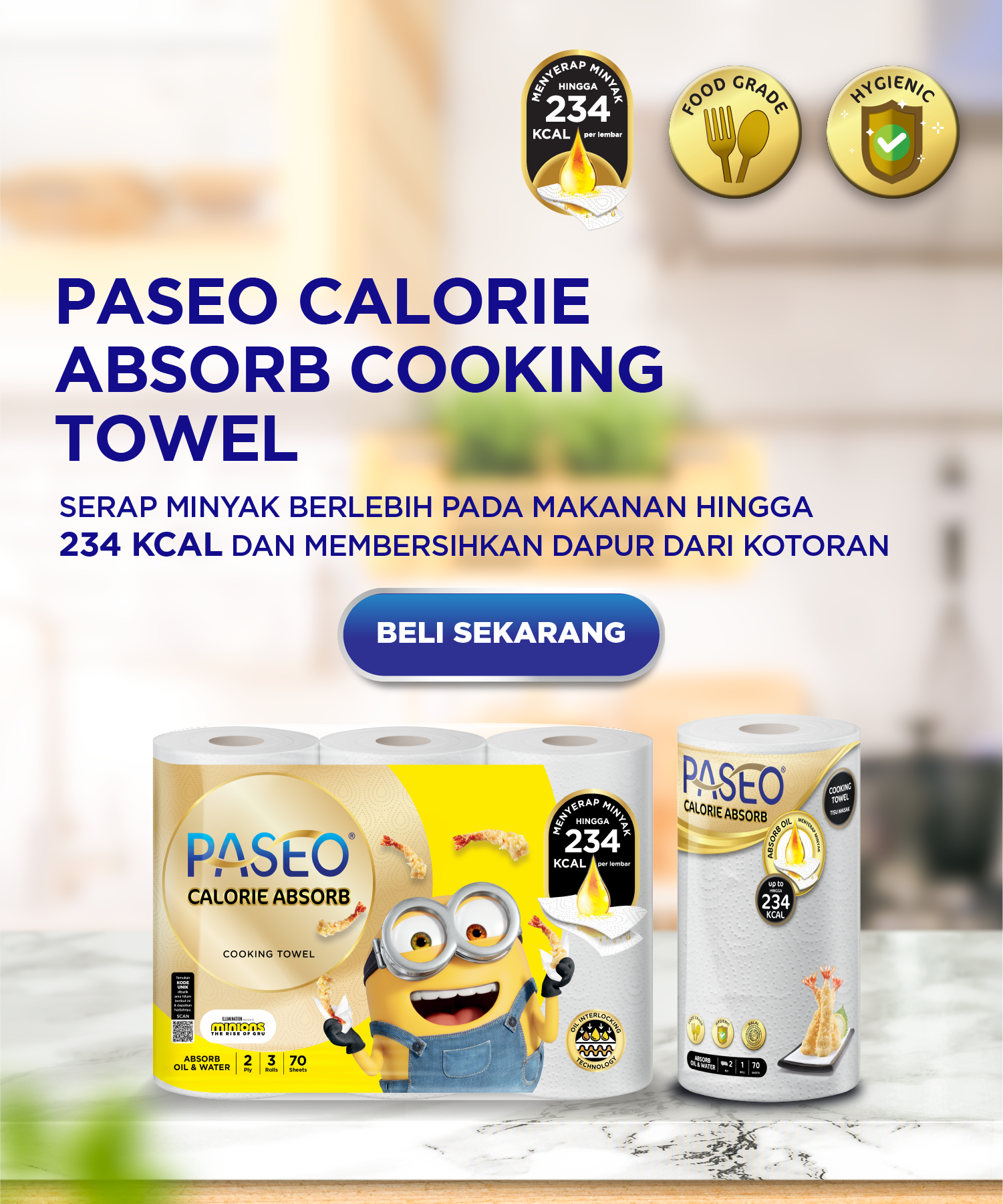 Mobile Banner Paseo Calorie Absorb