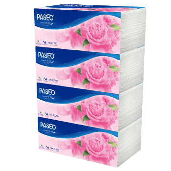 PASEO Elegant Facial Soft Pack 250's Multipack